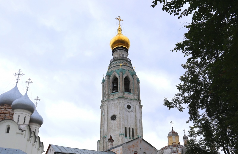 Колокольня Софийского собора в Вологде